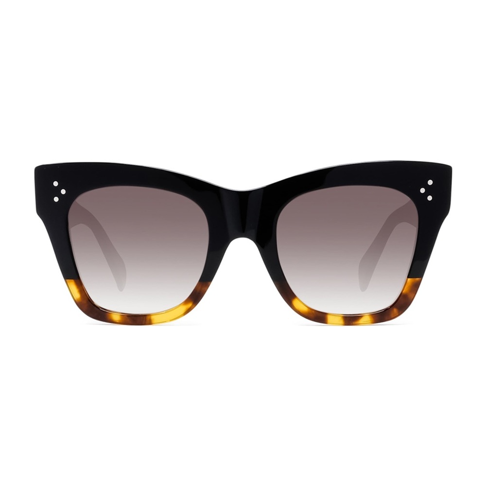 CELINE Two Tone Cat Eye Sunglasses